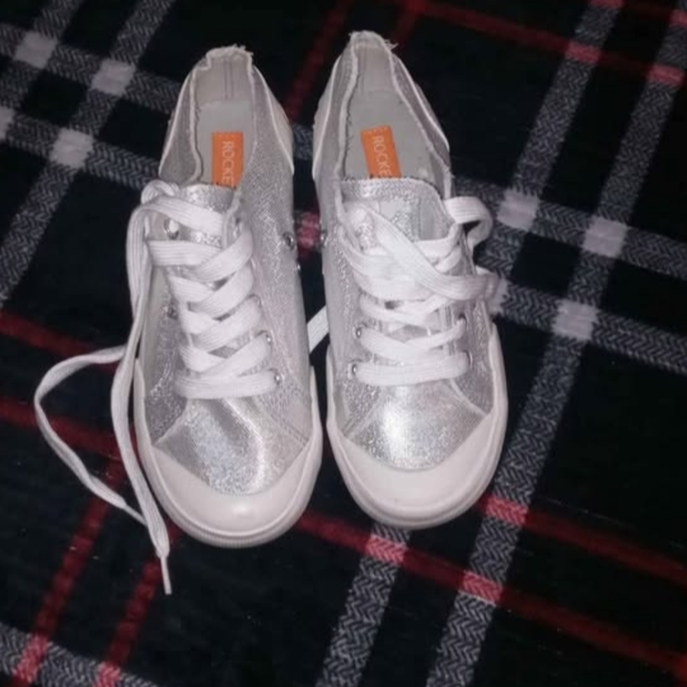 Kids Silver Sneakers